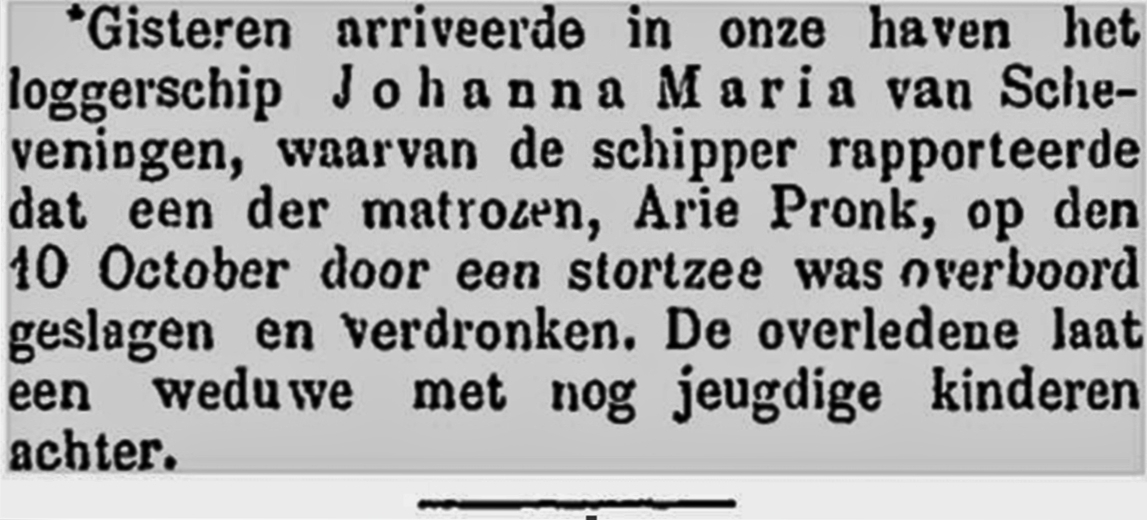 Vrouw Johanna Maria